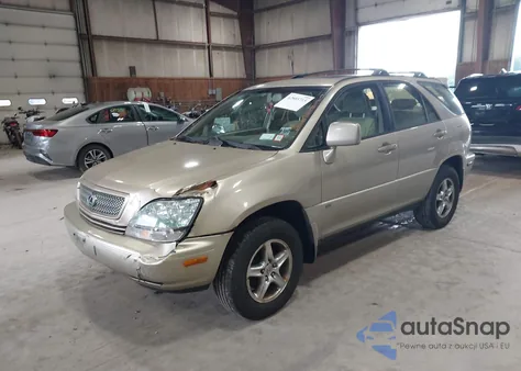 2002 Lexus Rx 300 from USA, damaged, VIN JTJHF10U420286669